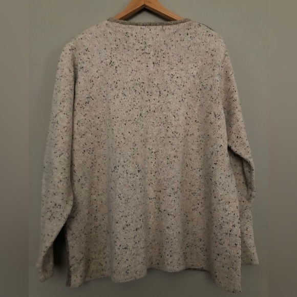 TANJAY Vintage Embroidered Cotton Blend Sweater - Picture 4 of 7